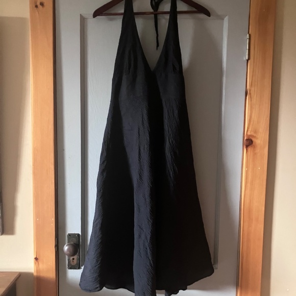 Black Classic J Crew Gingham Halter Dress - Picture 5 of 10